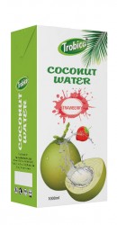 Coconut water with  strawberry 1000ml